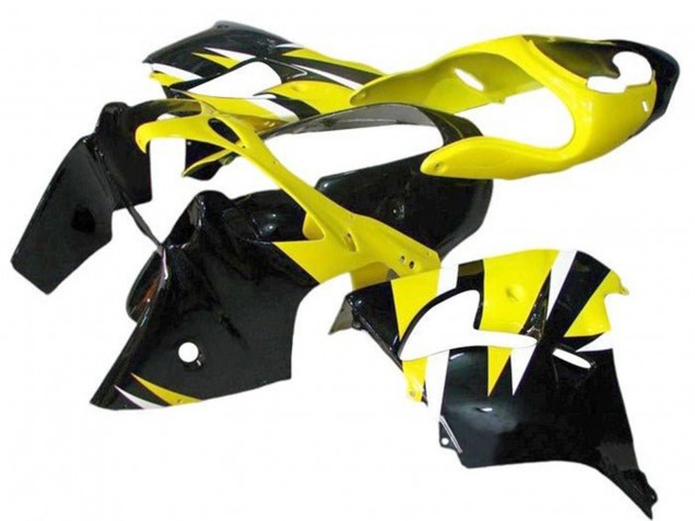 Großhandel Kawasaki ZX9R Motorrad Verkleidung 2002-2003 - Gelb Schwarz
