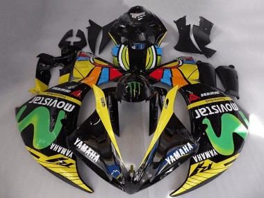 Großhandel Yamaha YZF R1 Motorrad Verkleidung 2009-2011 - Rossi MoviStar
