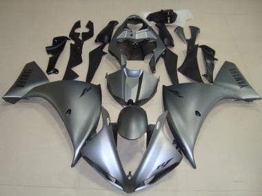 Großhandel Yamaha YZF R1 Motorrad Verkleidung 2012-2014 - Matt Grau