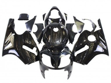 Großhandel Kawasaki ZX12R Motorrad Verkleidung 2000-2001 - Glanzendes Schwarz