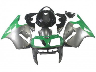 Großhandel Kawasaki ZX12R Motorrad Verkleidung 2000-2001 - Silber Grun Schwarz
