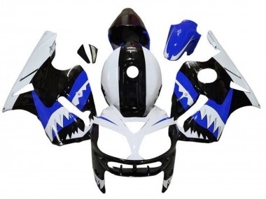 Großhandel Kawasaki ZX12R Motorrad Verkleidung 2000-2001 - Weiss Schwarz Blau Hai