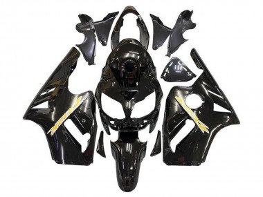 Großhandel Kawasaki ZX12R Motorrad Verkleidung 2002-2006 - Glanzendes Schwarz Gold
