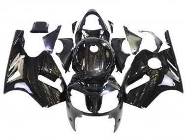 Großhandel Kawasaki ZX12R Motorrad Verkleidung 2002-2006 - Glanzendes Schwarz