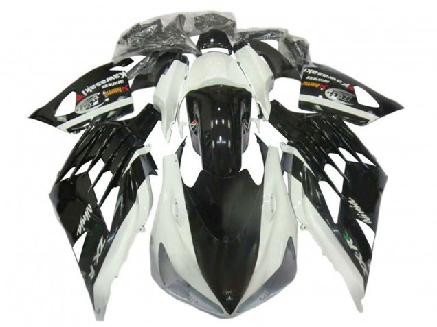 Großhandel Kawasaki ZX14R ZZR1400 Motorrad Verkleidung 2012-2024 - Weiss Schwarz