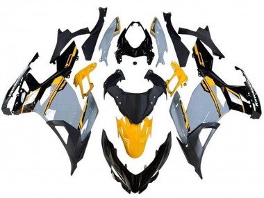 Großhandel Kawasaki Ninja 400 Motorrad Verkleidung 2018-2024 - Nardo Grau Orange Schwarz