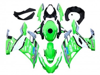 Großhandel Kawasaki Ninja 400 Motorrad Verkleidung 2018-2024 - Grun Grau Schwarz Blau Trick Star Bridgestone