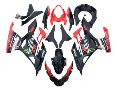 Großhandel Kawasaki Ninja 400 Motorrad Verkleidung 2018-2024 - Rot Schwarz Grun Monster