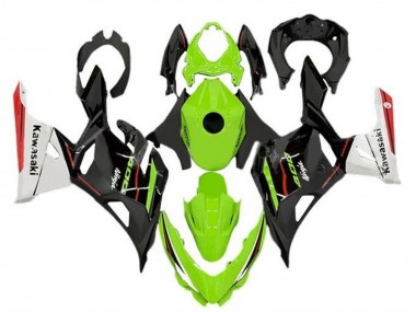 Großhandel Kawasaki Ninja 400 Motorrad Verkleidung 2018-2024 - Grun Schwarz Weiss Rot