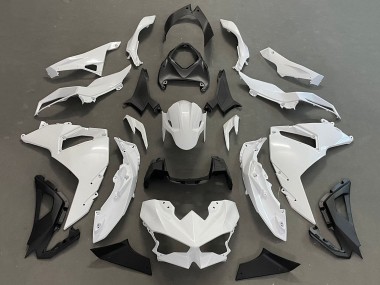 Großhandel Kawasaki Ninja 500 EX500R Motorrad Verkleidung 2024-2025 - Weiss Schwarz