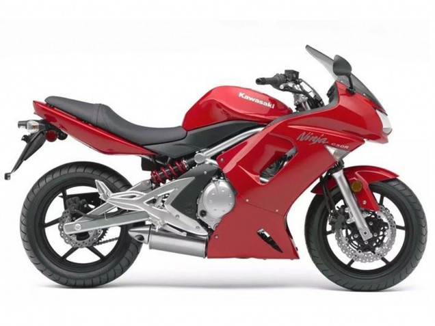 Großhandel Kawasaki Ninja 650 EX650 Motorrad Verkleidung 2006-2008 - Rot