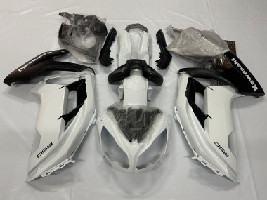 Großhandel Kawasaki Ninja 650 EX650 Motorrad Verkleidung 2012-2016 - Perl Weiss Matt Schwarz
