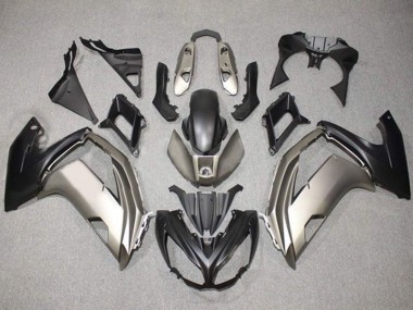 Großhandel Kawasaki Ninja 650 EX650 Motorrad Verkleidung 2012-2016 - Silber Matt Schwarz