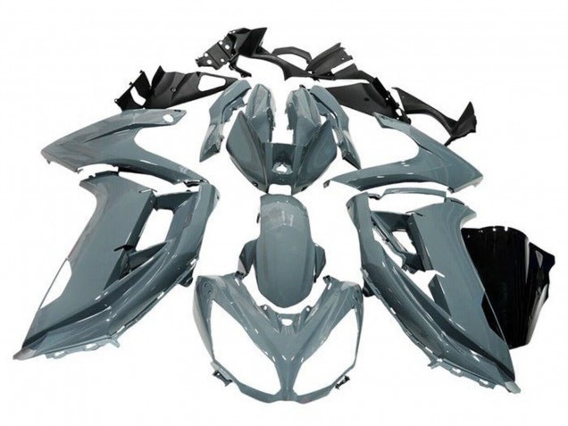 Großhandel Kawasaki Ninja 650 EX650 Motorrad Verkleidung 2012-2016 - Grau