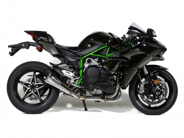 Großhandel Kawasaki Ninja H2 Motorrad Verkleidung 2015-2022 - Schwarz
