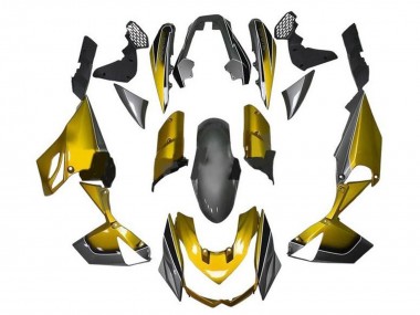 Großhandel Kawasaki Z1000 Motorrad Verkleidung 2010-2013 - Gold