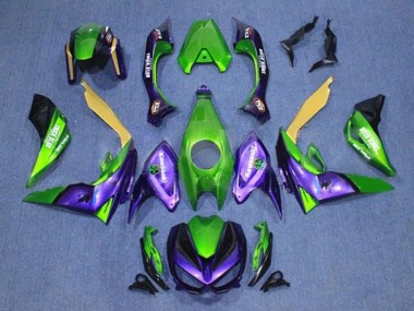 Großhandel Kawasaki Z1000 Motorrad Verkleidung 2014-2019 - Grun Gelb Lila Schwarz