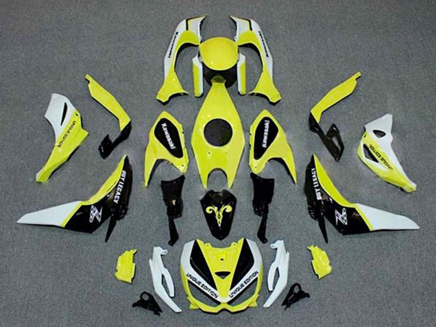 Großhandel Kawasaki Z1000 Motorrad Verkleidung 2014-2019 - Weiss Gelb Schwarz