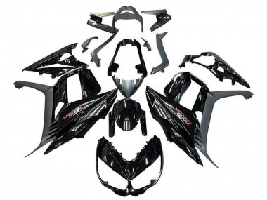 Großhandel Kawasaki Z1000SX Motorrad Verkleidung 2010-2016 - Glanzendes Schwarz