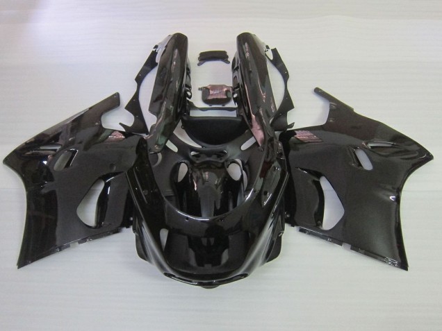 Großhandel Kawasaki ZZR1100 Motorrad Verkleidung 1993-2003 - Glanzendes Schwarz