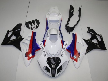 Großhandel BMW S1000RR Komplette Abs Verkleidung Kit 2009-2014 - Weiss Rot Blau Glanzendes Schwarz