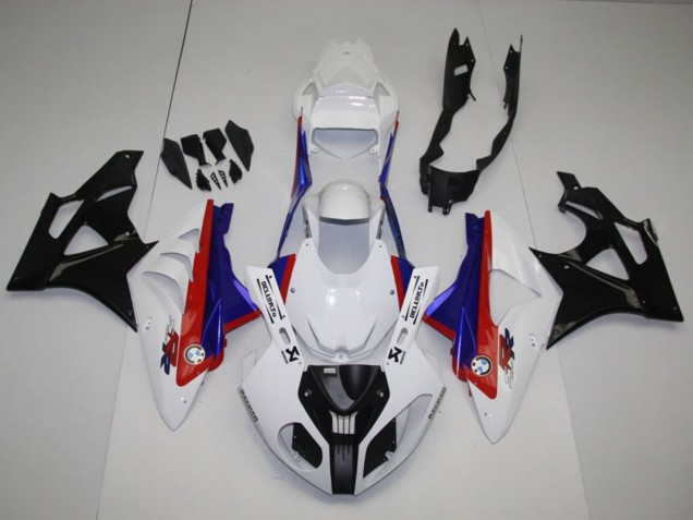 Großhandel BMW S1000RR Komplette Abs Verkleidung Kit 2009-2014 - Weiss Rot Blau Glanzendes Schwarz