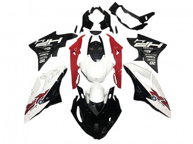 Großhandel BMW S1000RR Motorrad Verkleidung 2015-2016 - Weiss Rot Schwarz HP RR