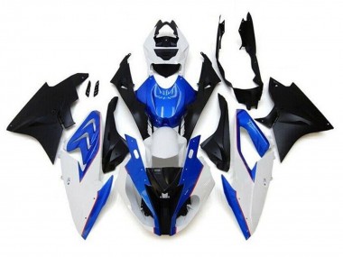 Großhandel BMW S1000RR Motorrad Verkleidung 2017-2018 - Weiss Blau Matt Schwarz