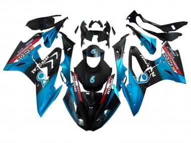 Großhandel BMW S1000RR Motorrad Verkleidung 2017-2018 - Blau Rot Matt Schwarz Petronas
