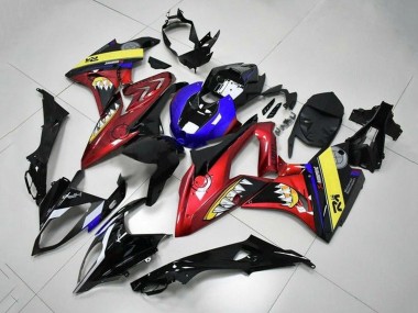 Großhandel BMW S1000RR Motorrad Verkleidung 2017-2018 - Gelb Blau Rot Schwarz Hai