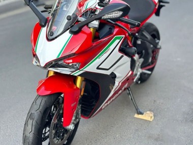 Großhandel Ducati Supersport 939/939S Motorrad Verkleidung 2017-2022 - Rot Weiss Grun Streifen