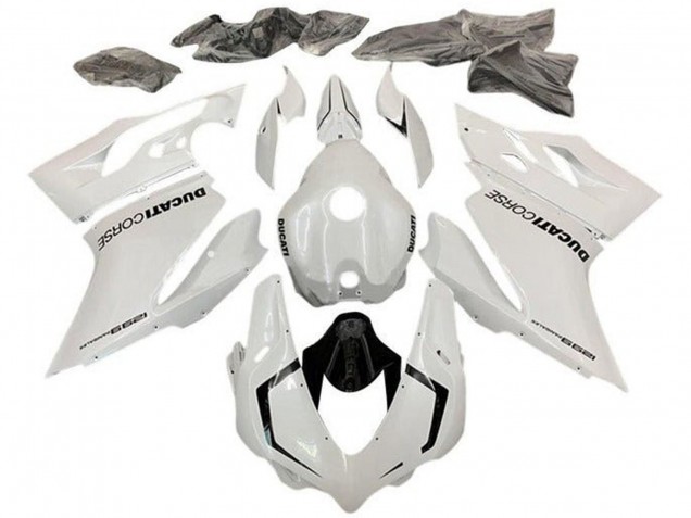 Großhandel Ducati 1299 Motorrad Verkleidung 2015-2020 - Perl Weiss