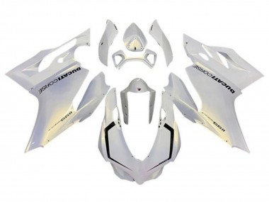Großhandel Ducati Panigale 1199 Motorrad Verkleidung 2011-2014 - Perl Weiss Corse