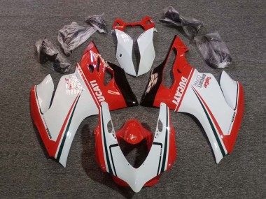 Großhandel Ducati Panigale 1199 Motorrad Verkleidung 2011-2014 - Weiss Rot Grun Glanzendes Schwarz Corse
