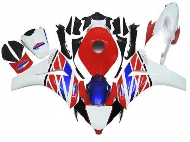 Großhandel Honda CBR1000RR Motorrad Verkleidung 2008-2011 - Weiss Rot Blau Schwarz Streifen