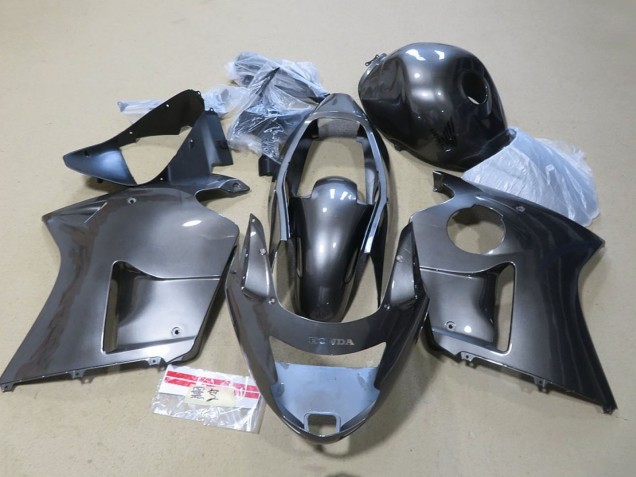 Großhandel Honda CBR1100XX Blackbird Motorrad Verkleidung 1996-2007 - Metallisch Grau