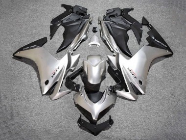 Großhandel Honda CBR500R Motorrad Verkleidung 2013-2015 - Silber Matt Schwarz