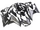 Großhandel Honda CBR500R Motorrad Verkleidung 2019-2021 - Silber Matt Schwarz