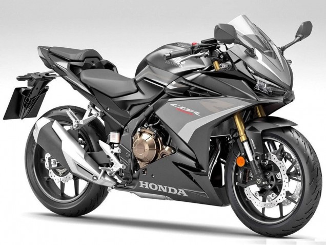 Großhandel Honda CBR500R Motorrad Verkleidung 2019-2021 - Silber Matt Schwarz