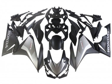 Großhandel Honda CBR500R Abs Motorrad Verkleidungen 2022-2023 - Silber Grau Matt Schwarz
