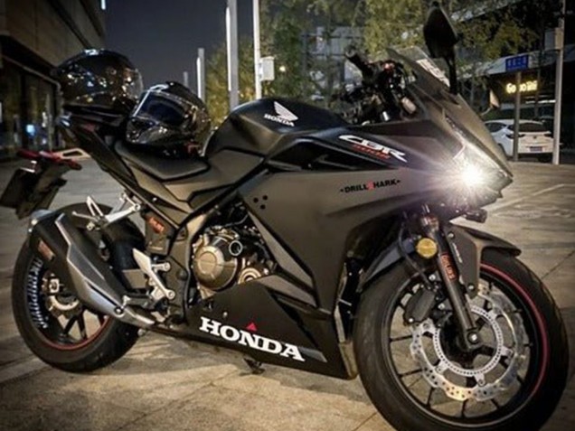 Großhandel Honda CBR500R Motorrad Verkleidung 2022-2023 - Matt Schwarz Weiss Rot