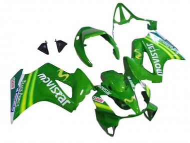 Großhandel Honda VFR 800 Motorrad Verkleidung 2002-2013 - Grun MoviStar Castrol