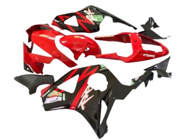 Großhandel Honda CBR900RR 929 Motorrad Verkleidung 2000-2001 - Rot Matt Schwarz Glanzendes Schwarz