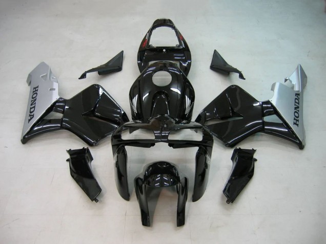 Großhandel Honda CBR600RR Motorrad Verkleidung 2005-2006 - Schwarz Silber