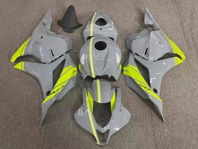 Großhandel Honda CBR600RR Motorrad Verkleidung 2007-2008 - Nardo Grau Neon Gelb