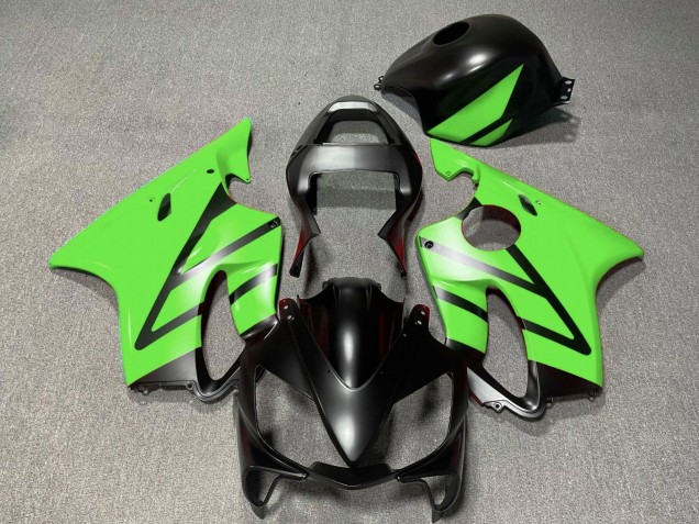 Großhandel Honda CBR600 F4i Motorrad Verkleidung 2001-2003 - Grun Matt Schwarz
