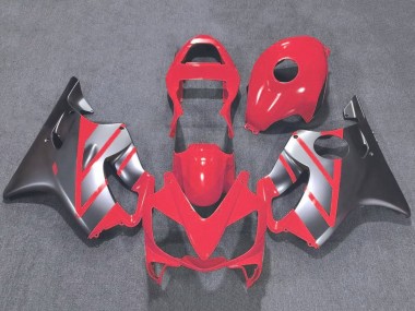 Großhandel Honda CBR600 F4i Motorrad Verkleidung 2001-2003 - Silber Rot