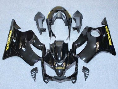 Großhandel Honda CBR600 F4i Motorrad Verkleidung 2004-2007 - Glanzendes Schwarz Gold Aufkleber