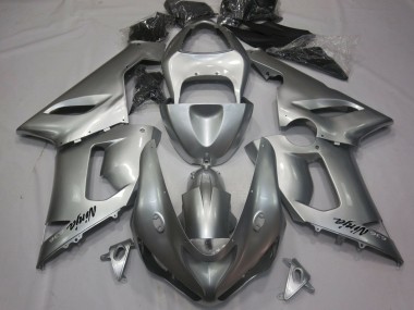 Großhandel Kawasaki ZX6R Motorrad Verkleidung 2005-2006 - Silber