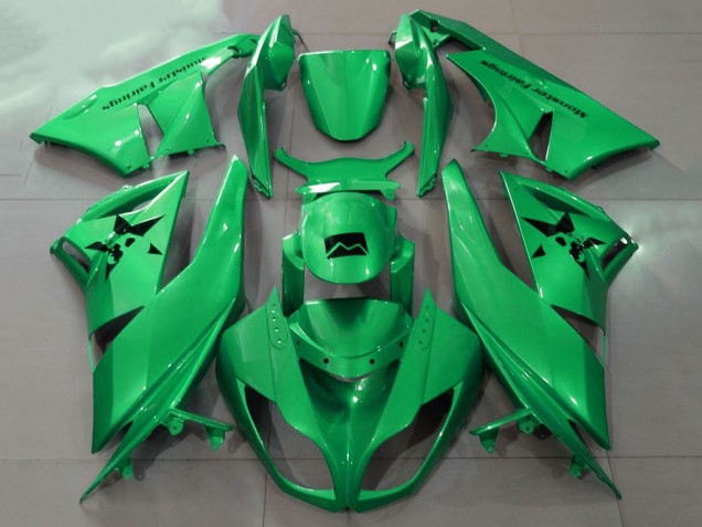 Großhandel Kawasaki ZX6R Motorrad Verkleidung 2007-2008 - Metallisch Grun